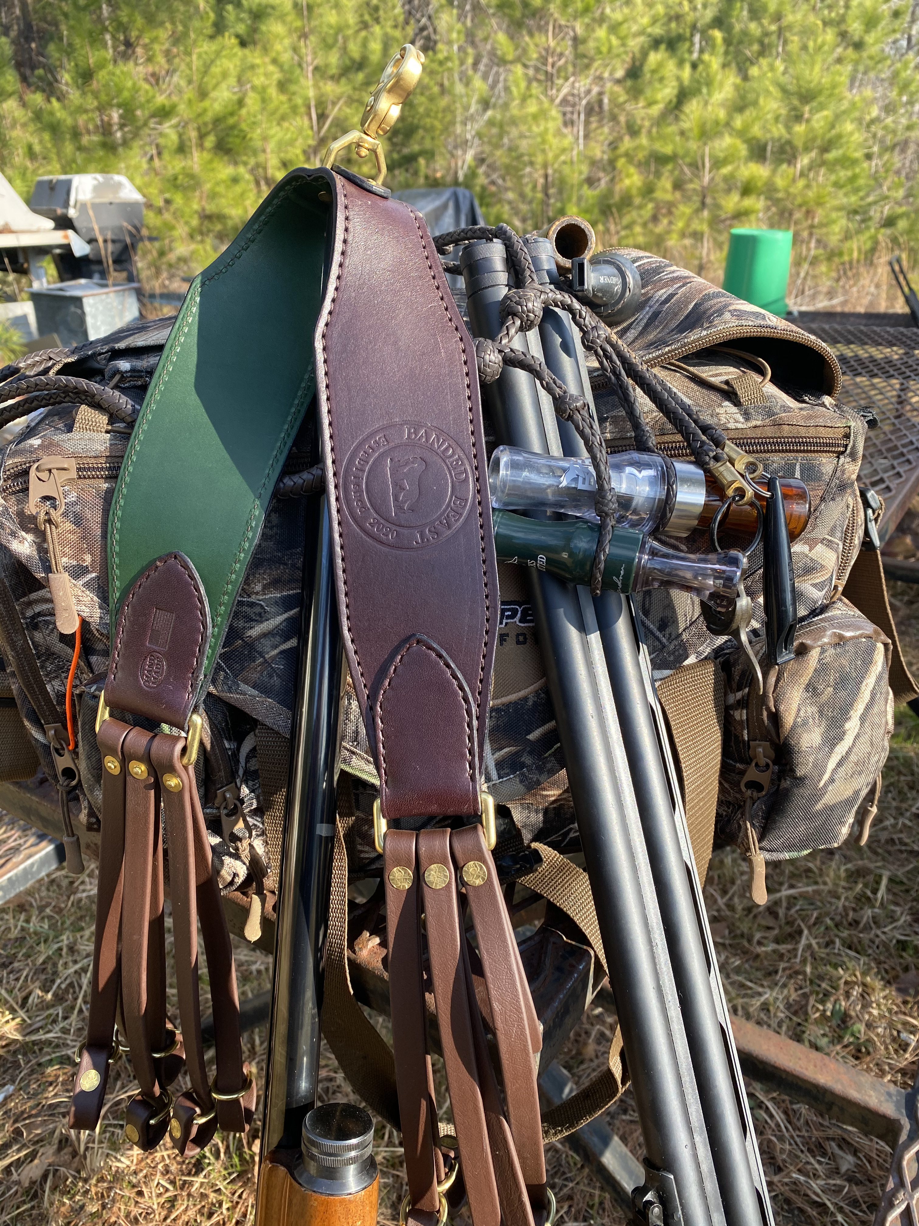 side of strap with seal