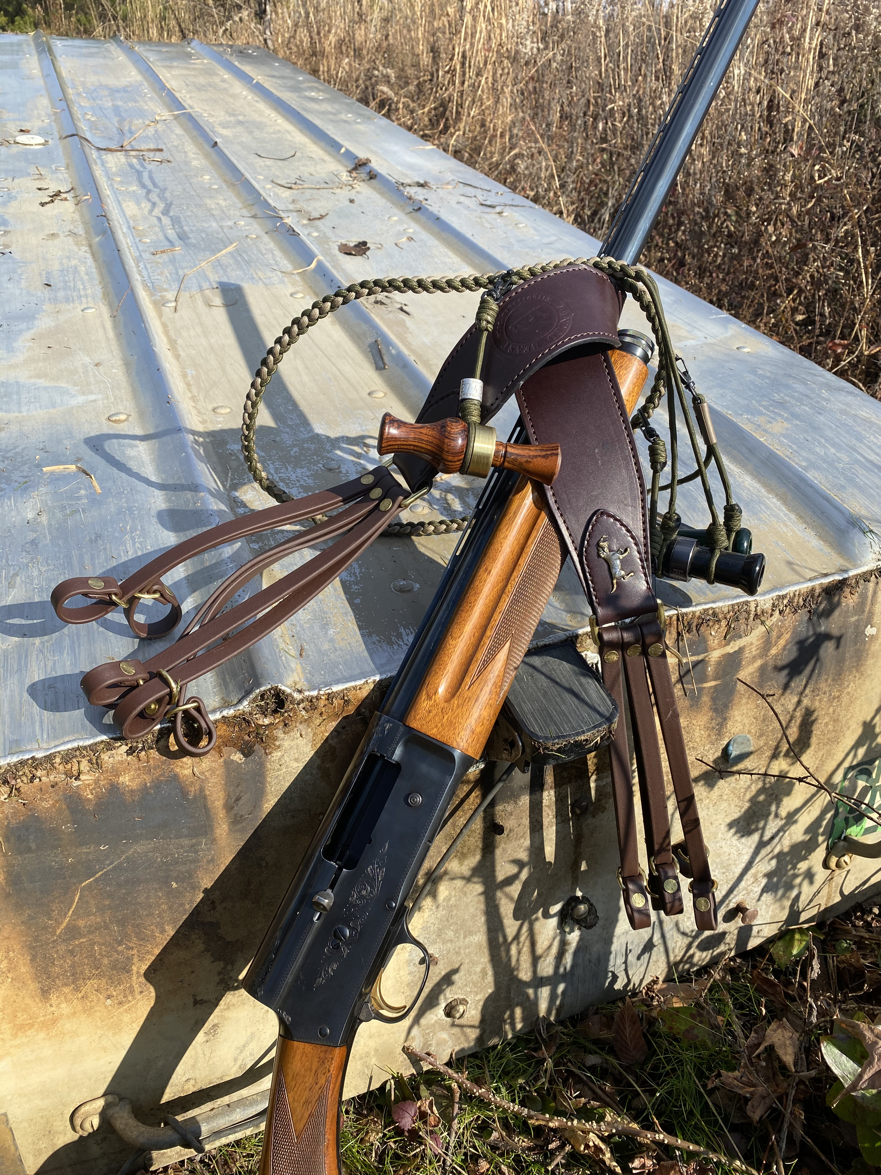 Duck Strap photo on boat